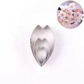 CHERRY BLOSSOM PETALS FLOWER CUTTERS SET A406